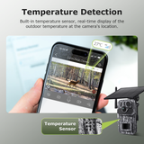 3PCS PIR 4G Invisible Hunting Camera  Full Color 940nm With GPS 3MP With Solar Panel